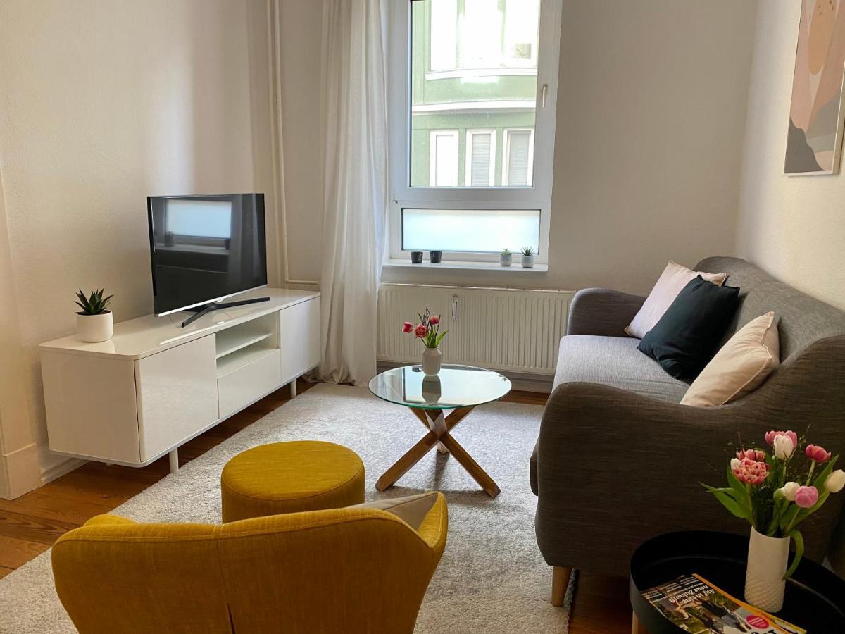 Zentrumsnahe Schoene Altbauwohnung Bis 4 Personen Flensburg Exterior foto